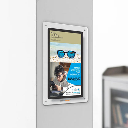 Glass Wall Mount Android Signage